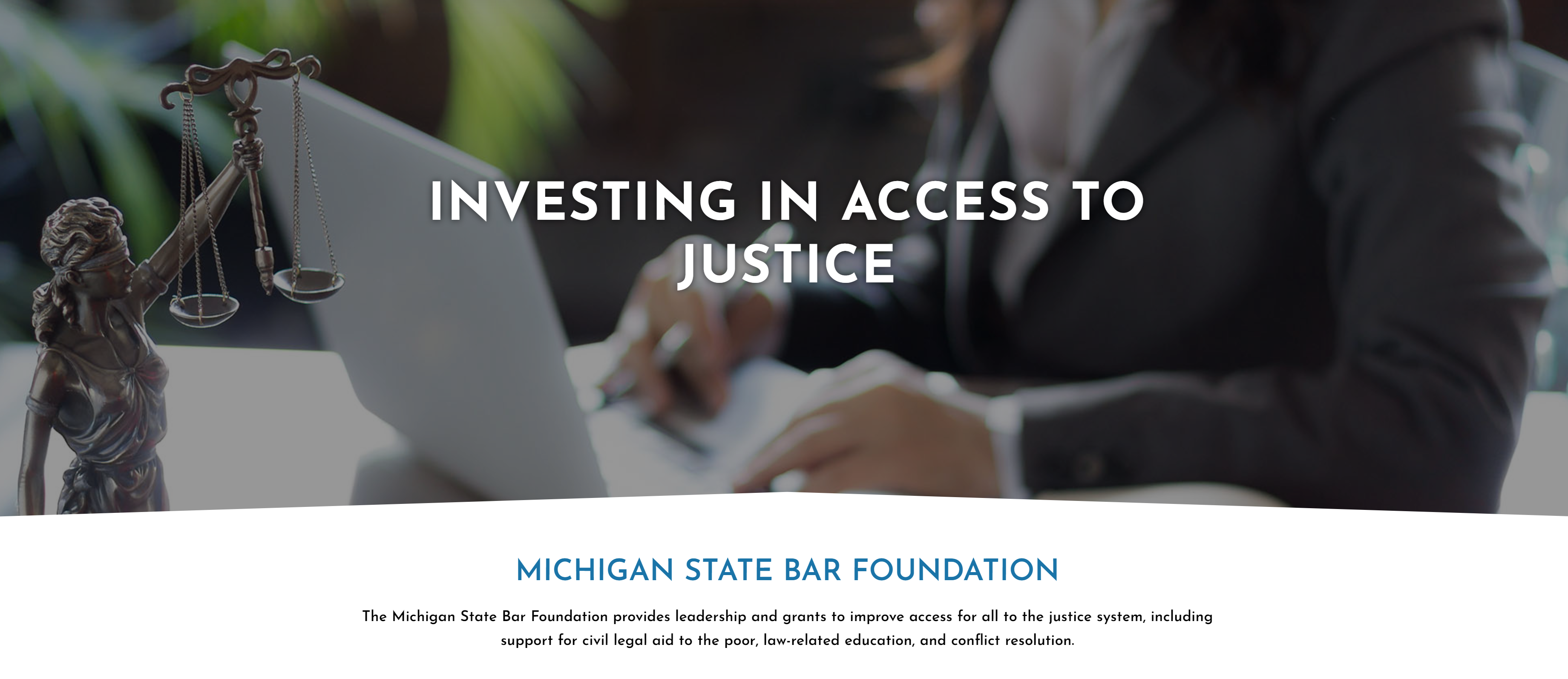 Origin of Michigan State Bar Foundation’s Fellows Program